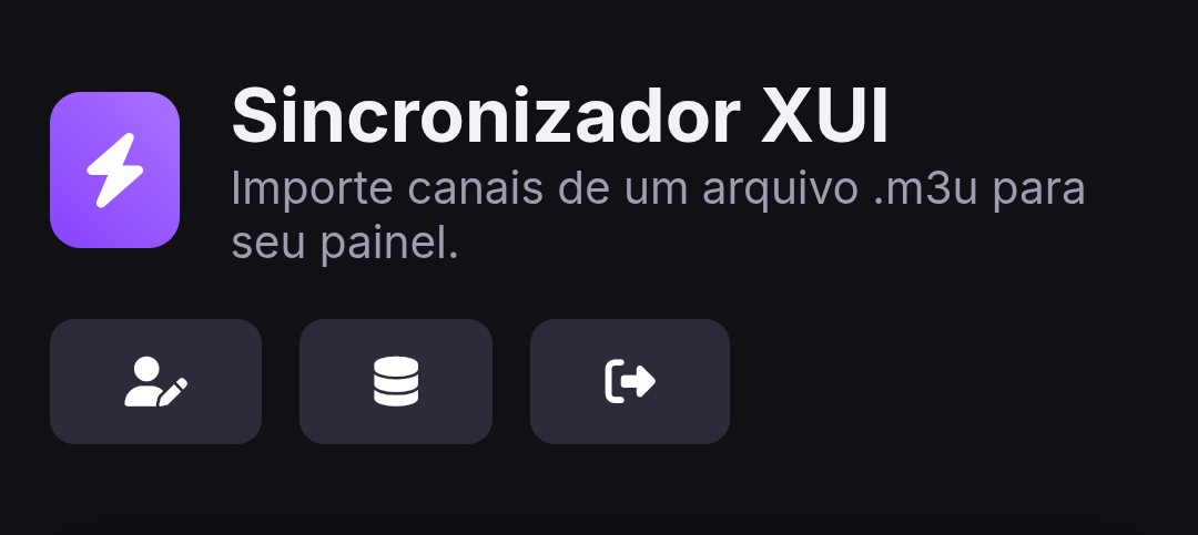 SyncCanais - XuiOne