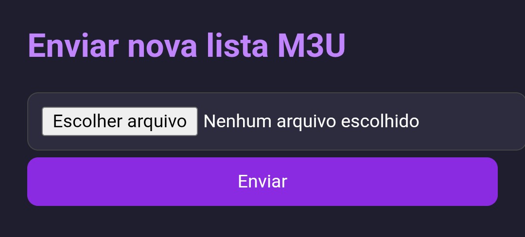 Separador M3U
